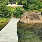 Yellow House By The Fjord In Idyllic *